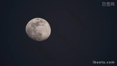 月亮月球延时实拍镜头